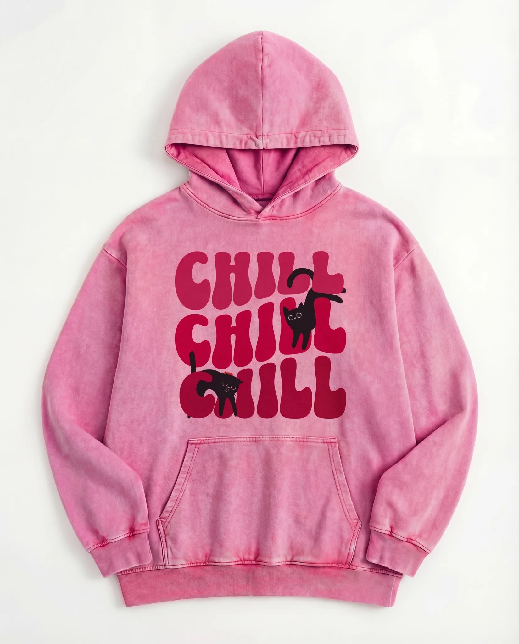 Chill Kitty Hoodie - Hoodie | My Turtle